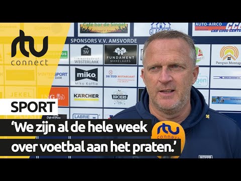 Reactie John van den Brom na Vitesse - Amerfoortse selectie (8-1) | RTV Connect