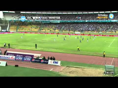 Gol de Velázquez. Belgrano 1 - Godoy Cruz 1 | Torneo Final 2014 - Fecha 14