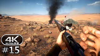 Battlefield 1 4K Gameplay Walkthrough Part 15 - BF1 Campaign 4K 60fps