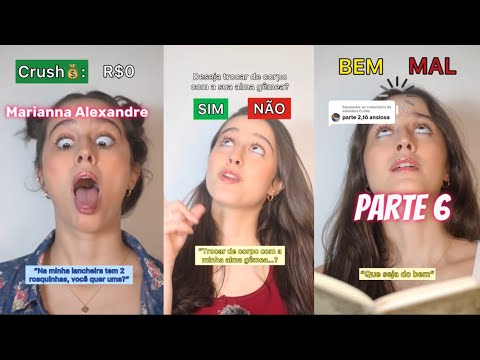 Os vídeos mais virais e engraçados da (Marianna Alexandre) Tente Não Rir Pt.6