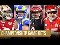 How To Bet The NFL Championship Weekend: Top prop plays, line movement | CBS Sports HQ