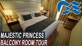 MAJESTIC PRINCESS Balcony Room Tour