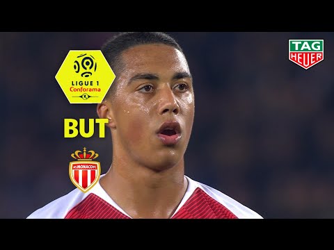 But Youri TIELEMANS (90' +1 pen) / RC Strasbourg Alsace - AS Monaco (2-1)  (RCSA-ASM)/ 2018-19