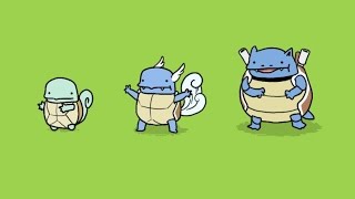 Evolve a Squirtle to a Wartortle in Pokemon Go