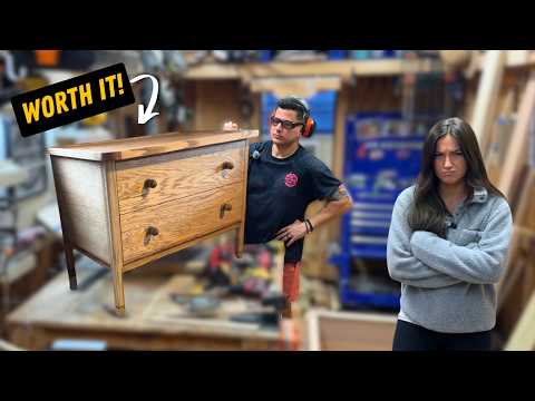 DIY OAK Nightstands... There were problems