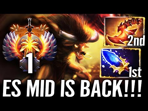 🔥 TOP 1 MMR EarthShaker MID IS BACK - Fast Overwhelming Blink GODLIKE WTF Gpk 7.30 Dota 2 Pro