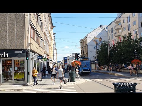 Walk Bogstadveien Majorstuen - Oslo Norway - July 2021