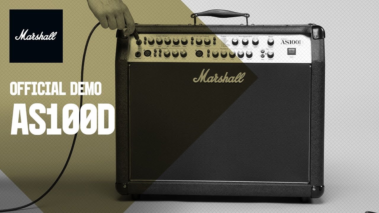 Marshall AS100D - Product Demo - YouTube