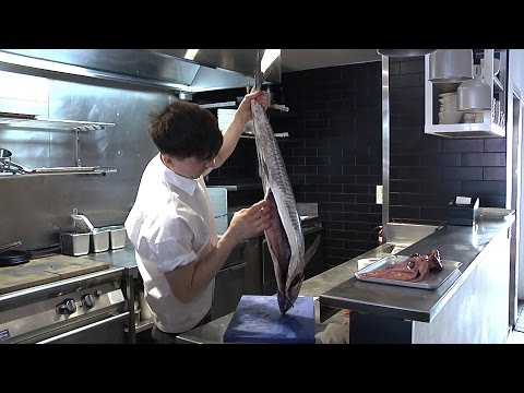 Masterclass: fish gutting with Saint Peter's Josh Niland