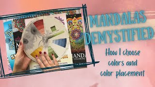 How I Choose Colors and Color Placement for Mandalas | Adult Coloring