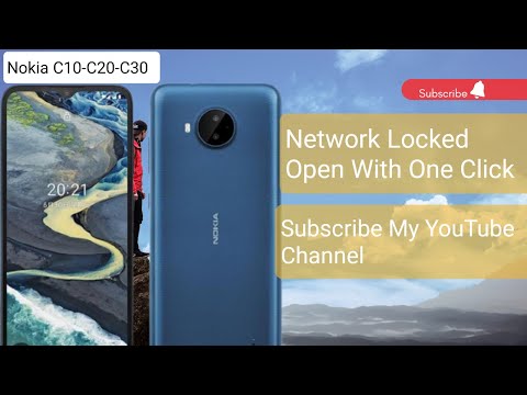 How To Unlock| Sim Locked | Nokia C10/C20/C30 Network Unlocked With Infinity Box CM2SP2....