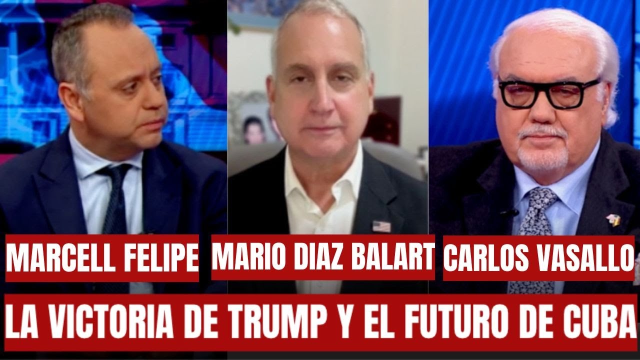 Carlos Vasallo y Marcell Felipe hablan del impacto en Cuba y en el Exilio de las elecciones