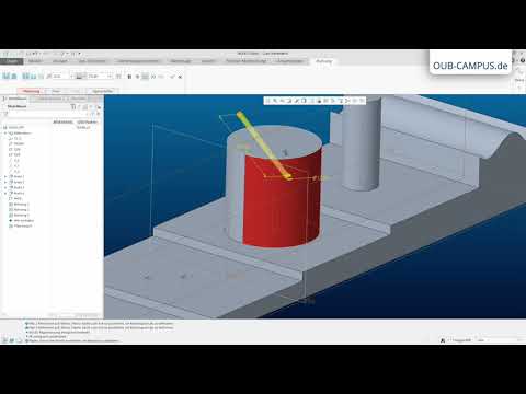 Bohrungen erstellen (alle Bohrungstypen erklärt) | Creo Tutorial #14 | OUB CAMPUS