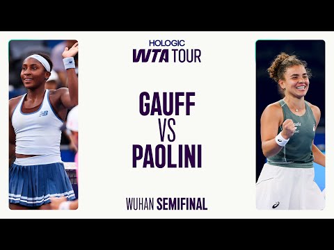 Coco Gauff vs. Jasmine Paolini | 2025 Wuhan Semifinal | WTA Match Highlights