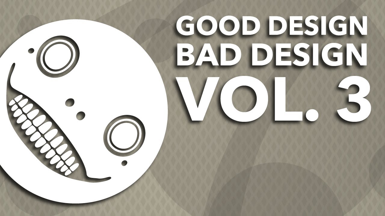 Good Design, Bad Design Vol. 3 - Amazing and Awful Video Game Graphic Design ~ Design Doc