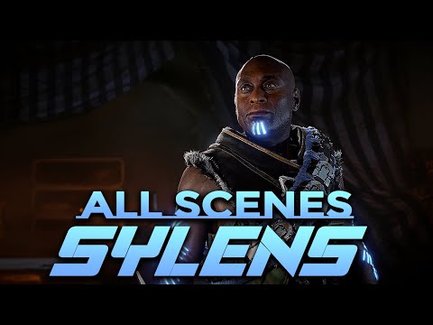 Horizon Forbidden West Burning Shores - All Sylens Scenes + Moments Final Lance Reddick Scene