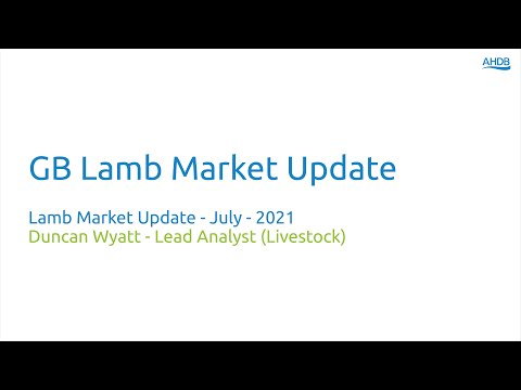 GB lamb market update - Lamb Market Update - July -...