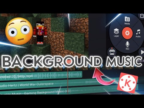 HOW TO ADD/USE BACKGROUND MUSIC IN MINECRAFT VIDEOS..!!