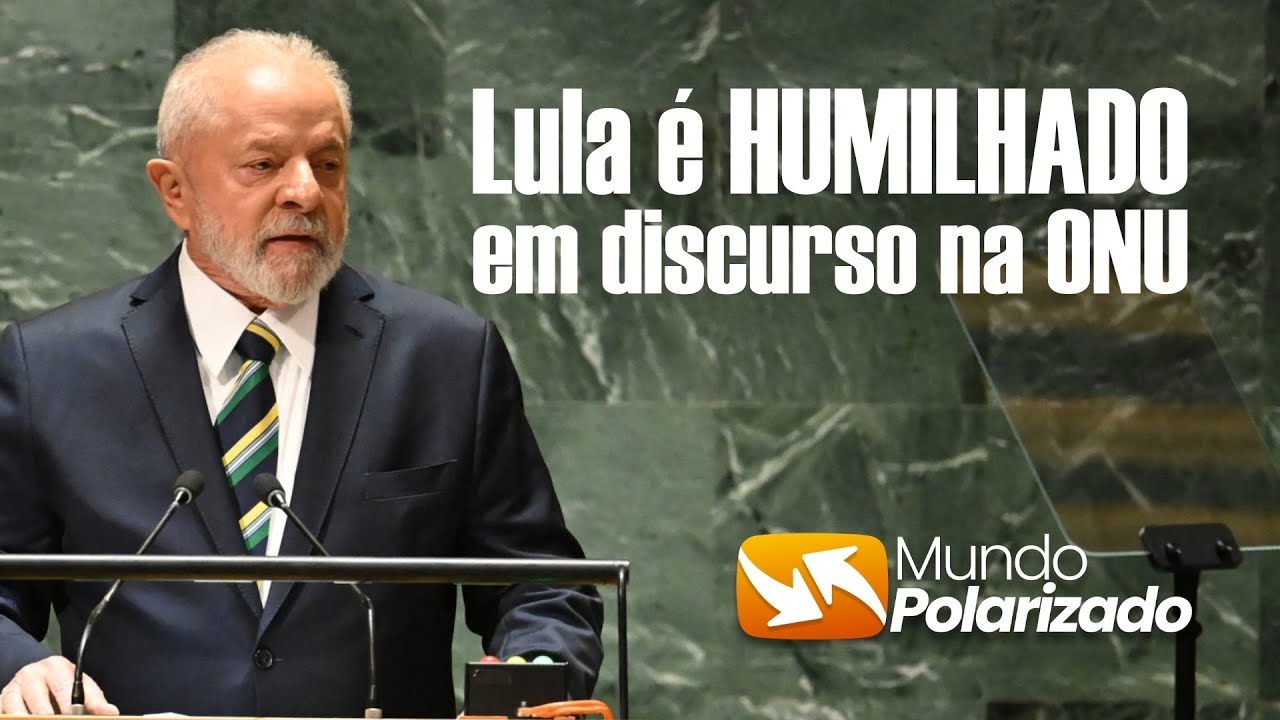 Lula é HUMlLHAD0 AO VIVO durante discurso na ONU