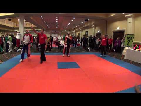 WKC Worlds 14 - Dublin, Ireland - Master Nathan Thorn - Fight 1