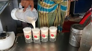 লাচ্ছি সুস্বাদু সাধারণ একবার খেলে বারবার খেতে মন যাবে #streetfood #lachi#food #viral #shorts