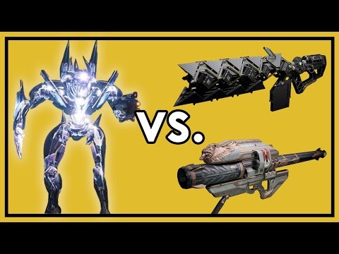 Destiny Rise of Iron: One Cycle Atheon - Sleeper vs. Spindle vs. Ghorn Damage Comparison