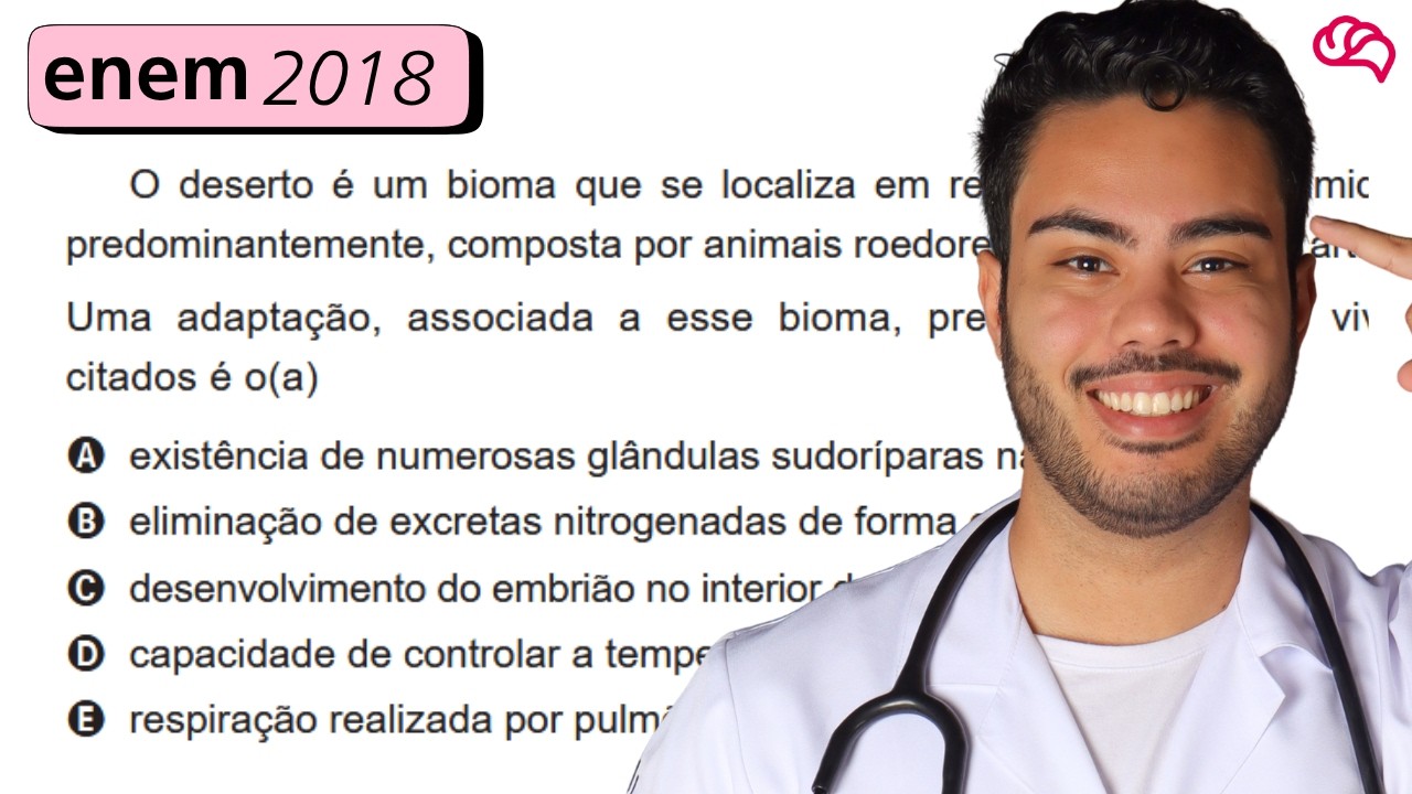 Resolução em Vídeo — Questão 101 ENEM 2018