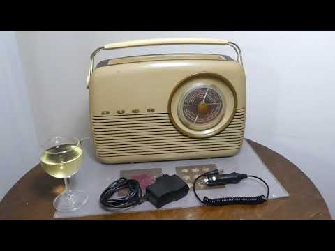 1965 Bluetooth vintage transistor radio speaker system BUSH TR82cl radio speaker system.