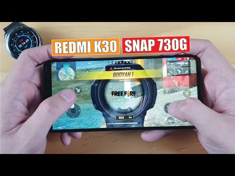 Redmi K30 Test game Free Fire