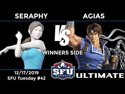SFU Tuesday #42: Seraphy (Wii Fit Trainer) vs Agias (Richter) - Winners Round 3
