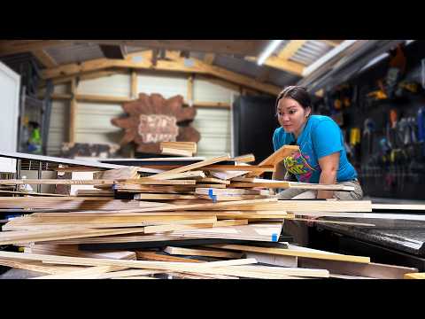 Turning Scrap Wood into Workbenches with Storage!