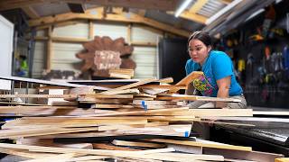 Turning Scrap Wood into Workbenches with Storage!