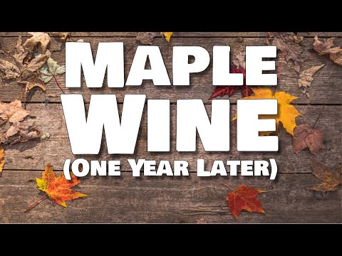 Maple Wine - Aged One Year