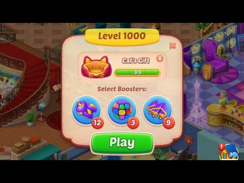 HOMESCAPES LEVEL 1000