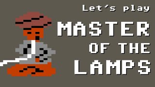 Master of the Lamps - Commodore 64 - Overview and Playthrough