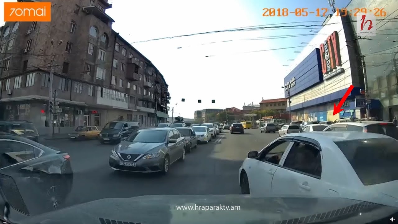 Կարգազանց վարորդը վթարից հետո դիմում է փախուստի