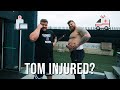FIRST SESSION BACK! | TOM INJURY REVEALED!