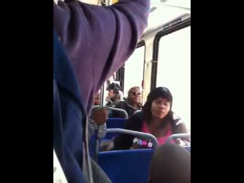 What happens on a bus