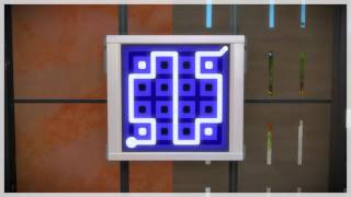 The Witness - Quarry: Gate Panel Line Puzzle 4 White Dots Outside Gameplay Sequence Playstation 4