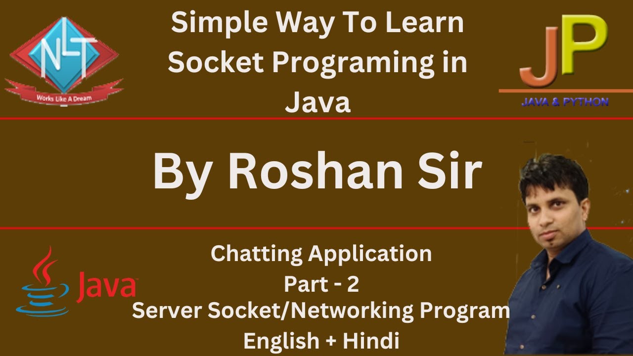 Chatting Application (Part - 2)||Socket Programming in Java||Network Programming