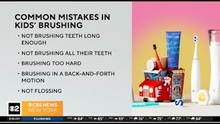 Dr. Kami Hoss on CBS NY: Common children's oral care mistakes and the importance of safe products.