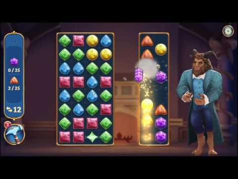 Beauty and the Beast Perfect Match Level 41 - NO BOOSTERS 👸👸👸