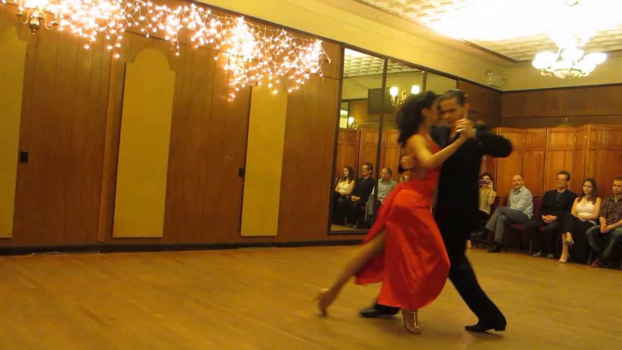 Alejandro Zacco & Cyrena Drusine at "La Milonga Rosa"