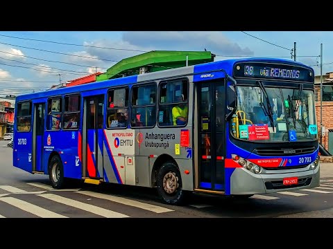 Ônibus Caio Apache Vip III Mercedes Benz OF 1721 Bluetec 5 Viação Urubupungá (EMTU) Linha 138TRO