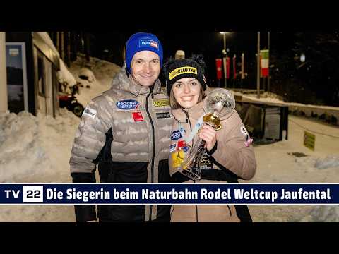 SPORT TV22: Das sind die Siegerinnen und Sieger beim Naturbahn Rodel Weltcup Jaufental 2026