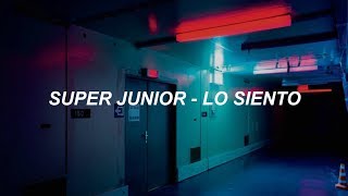SUPER JUNIOR 슈퍼주니어 &#39;Lo Siento (Feat. Leslie Grace)&#39; Easy Lyrics