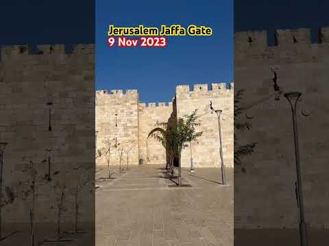 Portão de Jaffa Jerusalém #alquds #jerusalemwalker #jerusalem #ilovejlm #jerusalemtoday #middleeast