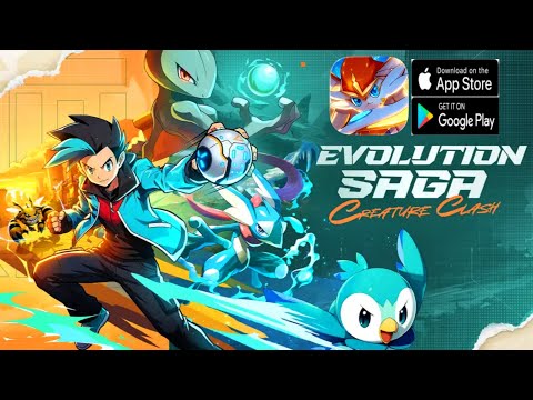 Creature Clash: Evolution Saga Gameplay - Pokemon RPG Game iOS Android