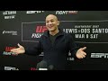 UFC Wichita: Junior Dos Santos - Media Day Scrum
