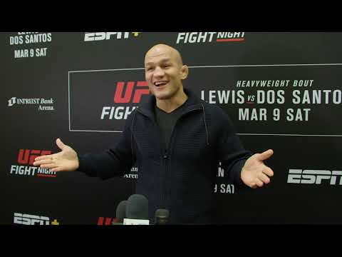 Fighters React To Junior Dos Santos Stopping Derrick Lewis At UFC on ESPN+ 4